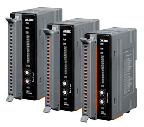 CANopen Remote IO unit with 4 I/O Expansions
