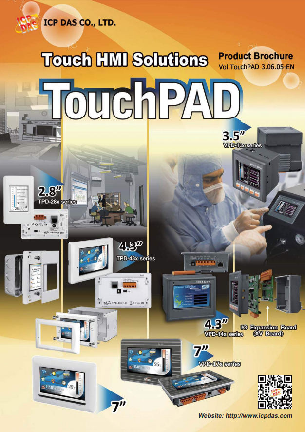 觸控人機裝置解決方案 - TouchPAD Brochure