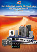 High Reliability Industrial
Ethernet Switch for Rugged Environment