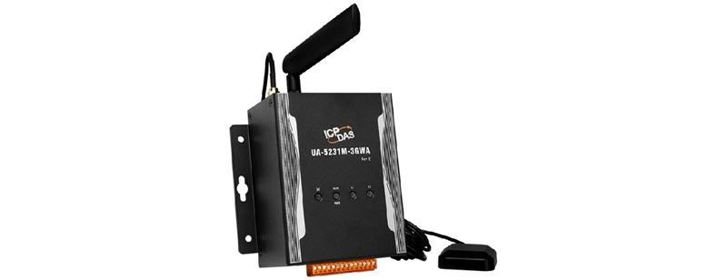 UA-5231M-3GWA: IIoT Communication Server with 1 Ethernet Port, 3G Communication