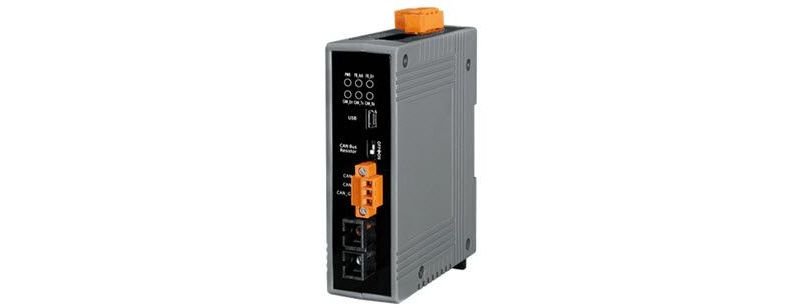I-2533CS-FD-UL-(UTA)、I-2533T-FD-UL-(UTA)、I-2533CS-FD-60-(UL)-(UTA): CAN/CAN FD 总线转光纤桥接器