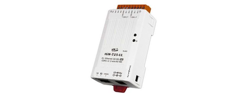 tGW-725(i)-UL-(UTA)、tGW-735(i)-UL-(UTA): Tiny Modbus TCP to Modbus RTU/ASCII Gateway with PoE