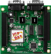 PCI-104 compatible form factor and provide 2 CAN channels with D-Sub 9-pin connector