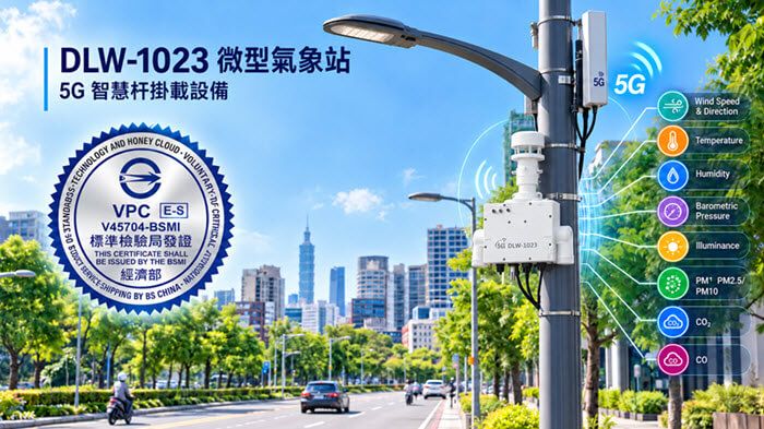 5G智慧城市微型氣象站