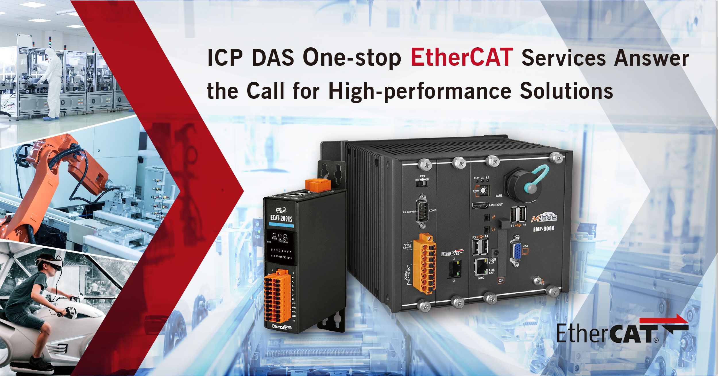 ICP DAS One-stop EtherCAT Services Answer the Call for High-performance Solutions