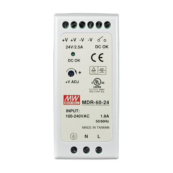 MDR-60 24V 60W Din Rail power supply ac-dc driver voltage regulator power suU8Y1